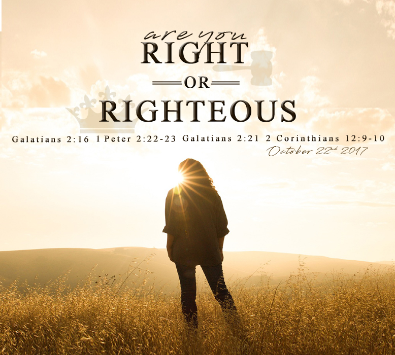 We Are Righteous